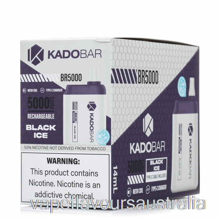 Vape Flavours Australia [5-Pack] Kado Bar BR5000 Disposable